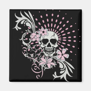 Vintage Skull Magnet