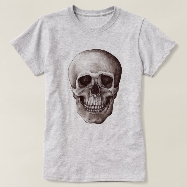 Vintage Skull T-Shirt (Design Front)