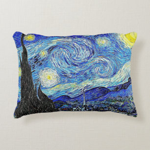 Vintage Sky Night Starry Night Decorative Cushion