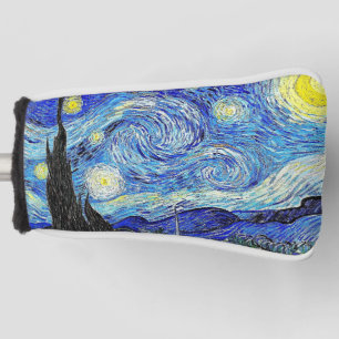 Vintage Sky Night Starry Night Golf Head Cover
