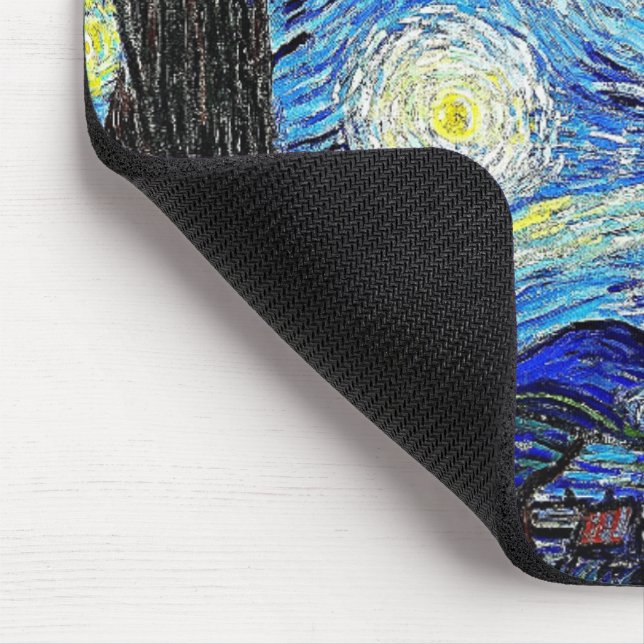 Vintage Sky Night Starry Night Mouse Pad (Corner)