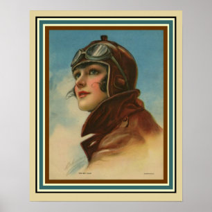 Vintage "Sky Pilot" Poster