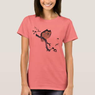 Vintage Sleepy Owl T-Shirt