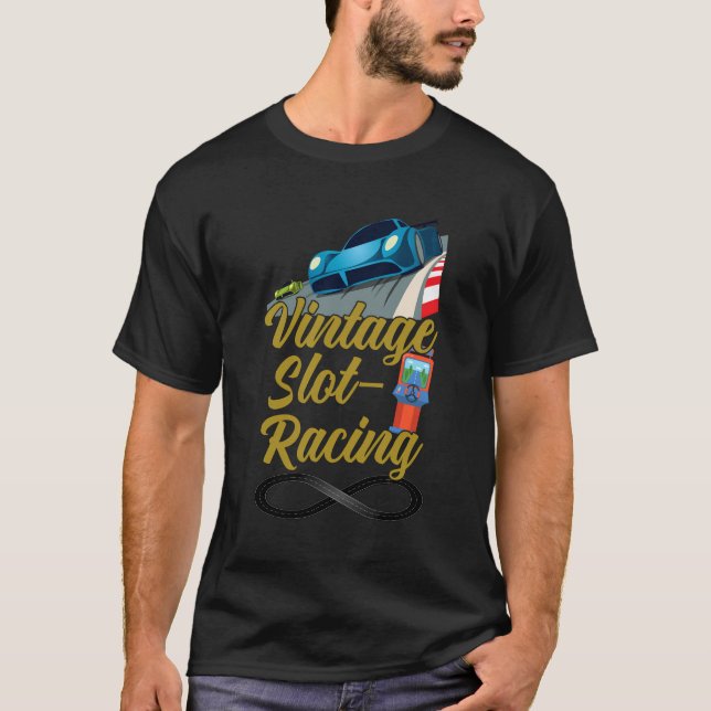 Vintage Slot Racing T-Shirt (Front)