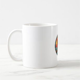 Vintage Sloth Graphic Retro Jungle Animal Art 2 Coffee Mug