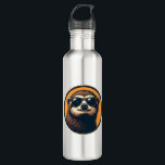 Vintage Sloth Sunglasses Retro Badge Art 2 710 Ml Water Bottle<br><div class="desc">Vintage Sloth Sunglasses Retro Badge Art 2</div>
