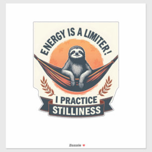 Vintage Sloth Sunset Retro Forest Animal Art 2