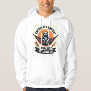 Vintage Sloth Sunset Retro Forest Animal Art 2 Hoodie