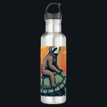 Vintage Sloth Turtle Retro Animal Ride Shirt 2 710 Ml Water Bottle<br><div class="desc">Vintage Sloth Turtle Retro Animal Ride Shirt 2</div>