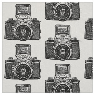 Vintage SLR Camera - Black Fabric