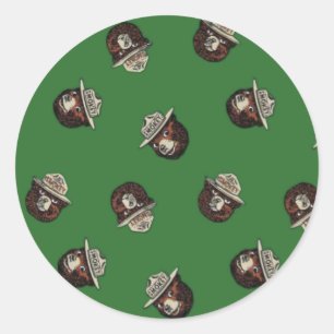 Vintage Smoky the Bear Classic Round Sticker