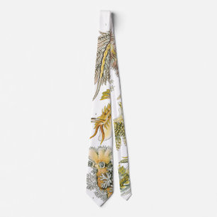Vintage Snails and Sea Slugs by Ernst Haeckel Tie