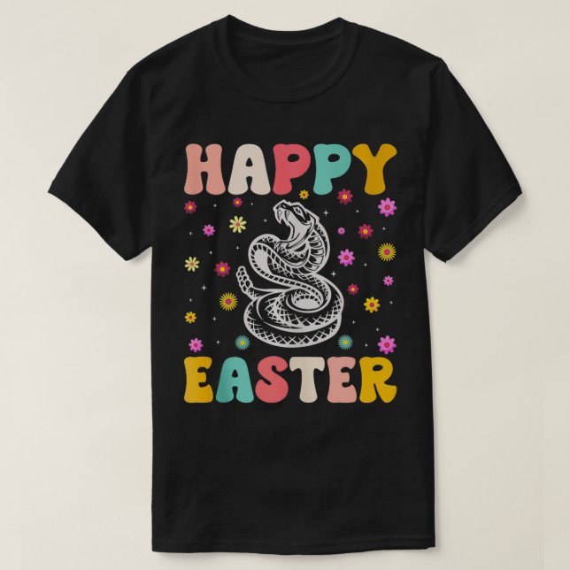Vintage Snake Graphic Funny Easter Day Tank Top (Design Front)