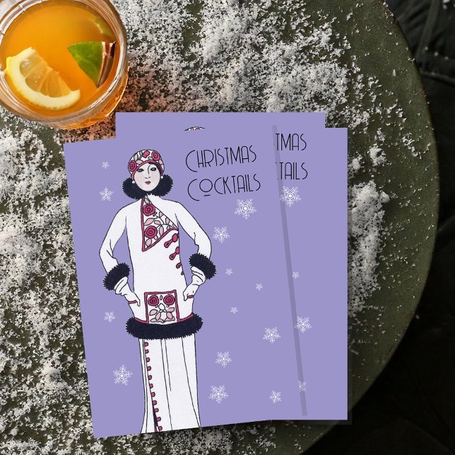 Vintage  Snow Queen Party Invitation (Creator Uploaded)