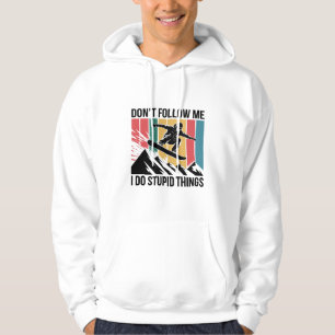 Vintage Snowboarder Silhouette T-Shirt Hoodie