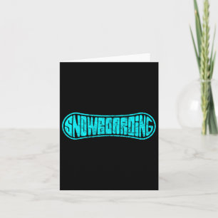 Vintage Snowboarding Snowboard Winter Sport Snowbo Card