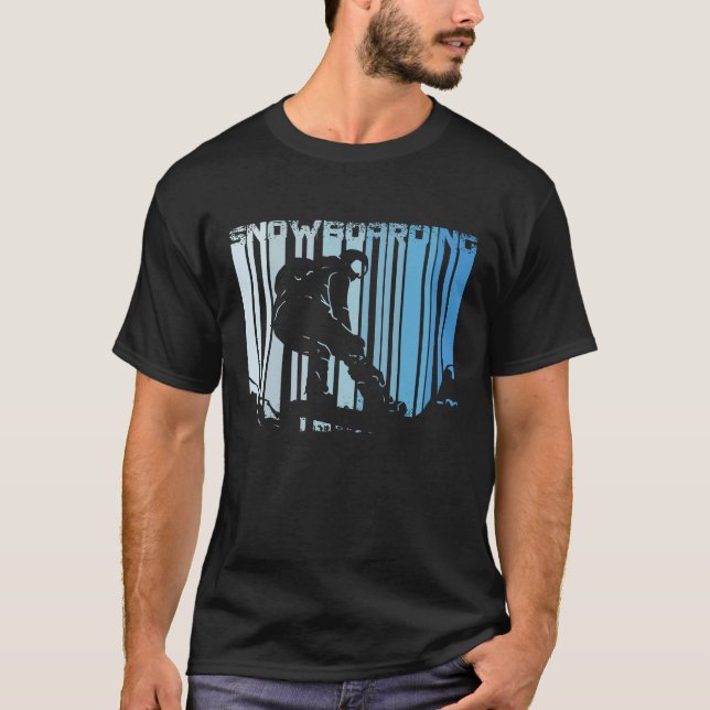 Vintage Snowboarding T-Shirt (Front)