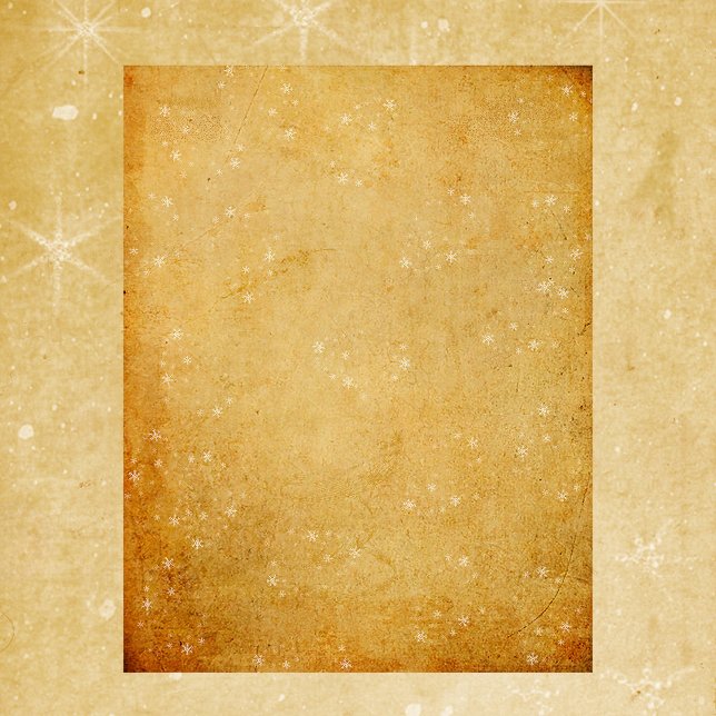 Vintage Snowflake Scrapbook Paper (Creator Uploaded)