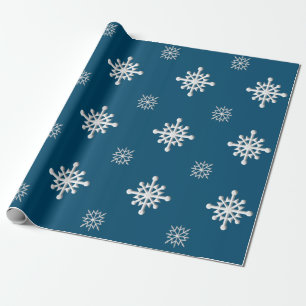 "VINTAGE SNOWFLAKE" WRAPPING PAPER