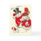 Vintage Snowman and Snowwoman Card