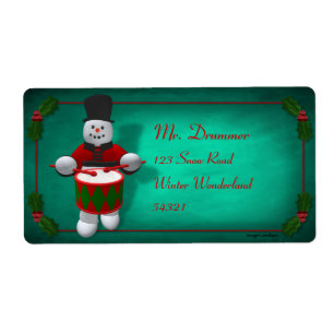 Vintage Snowmen: Drummer