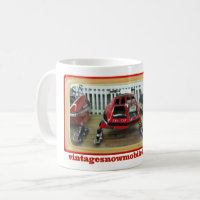 Vintage Snowmobile Lovers 11 Ounce RUPP Mug