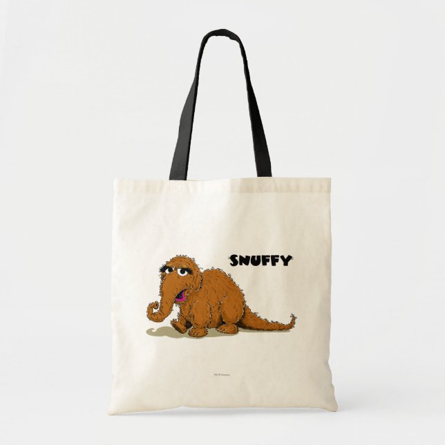 Vintage Snuffleupagus Tote Bag (Front)