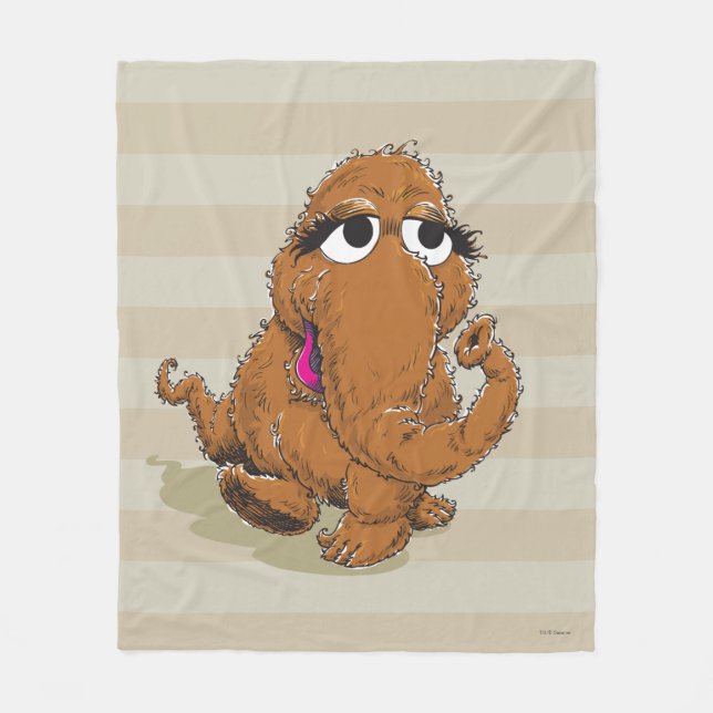Vintage Snuffy Fleece Blanket (Front)