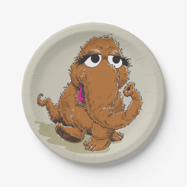 Vintage Snuffy Paper Plate (Front)