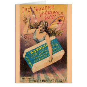 Vintage Soap Ad Fairy