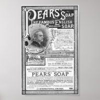 Vintage Soap Ad Print.