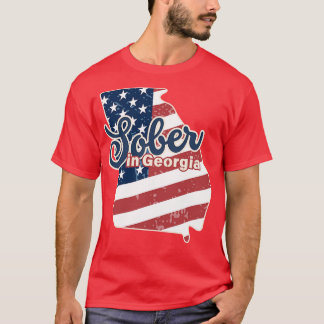 Vintage Sober In Georgia TShirt