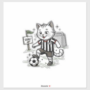 Vintage Soccer Cat Engraving Shirt Design_1