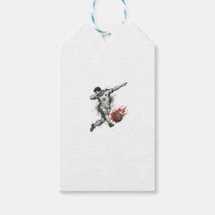 Vintage Soccer Dab Player Graphic Shirt Design_1 Gift Tags