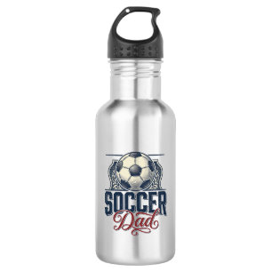 Vintage Soccer Dad Shirt Design_1 532 Ml Water Bottle