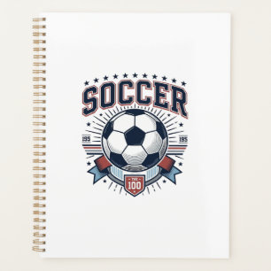 Vintage Soccer Emblem Shirt Design_1 Planner