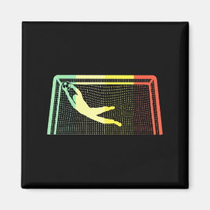 Vintage Soccer Goalie Goalkeeper For Boys Girls T Magnet