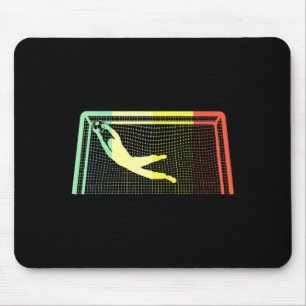Vintage Soccer Goalie Goalkeeper For Boys Girls T Mouse Pad