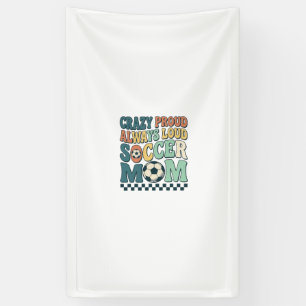 Vintage Soccer Mum Proud Loud Shirt Design_1 Banner
