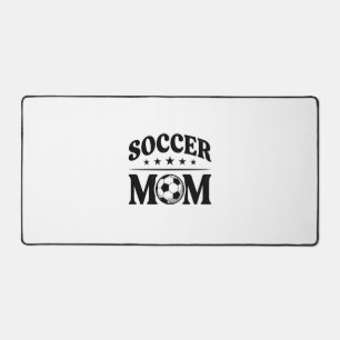 Vintage Soccer Mum Shirt Vector Design_1 Desk Mat