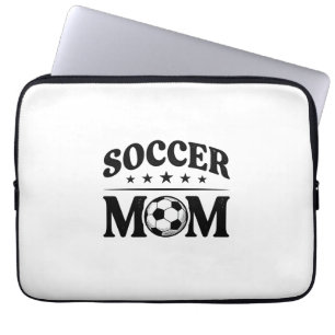 Vintage Soccer Mum Shirt Vector Design_1 Laptop Sleeve
