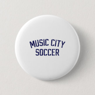 Vintage Soccer Nashville Music City Soccer Retro F 6 Cm Round Badge