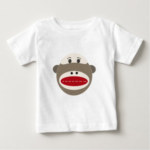 Vintage Sock Monkey by OOPSY Baby T-Shirt