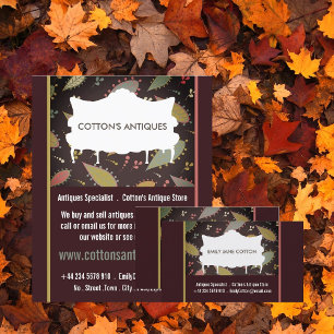 Vintage Sofa, Purple Boho Chic, Antique Store Flyer