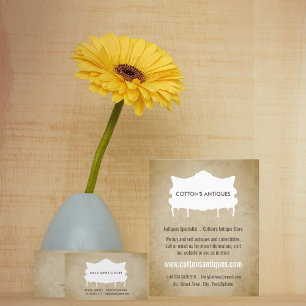 Vintage Sofa, Vintage Paper, Antique Dealer, Store Flyer