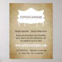 Vintage Sofa, Vintage Paper, Antique Dealer, Store
