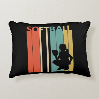 Vintage Softball Decorative Cushion