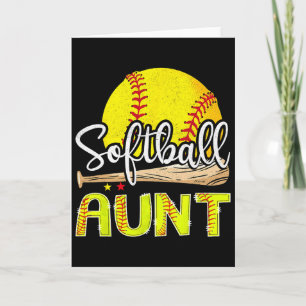 Vintage Softll Aunt Softll Player Game Day Card