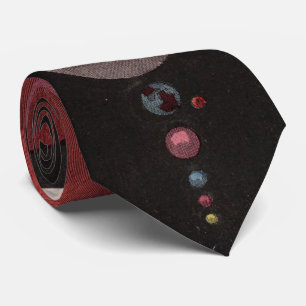 Vintage Solar System Size Comparison Chart (1855) Tie