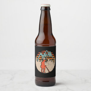 Vintage Sondeln Metal Detectorist Beer Bottle Label